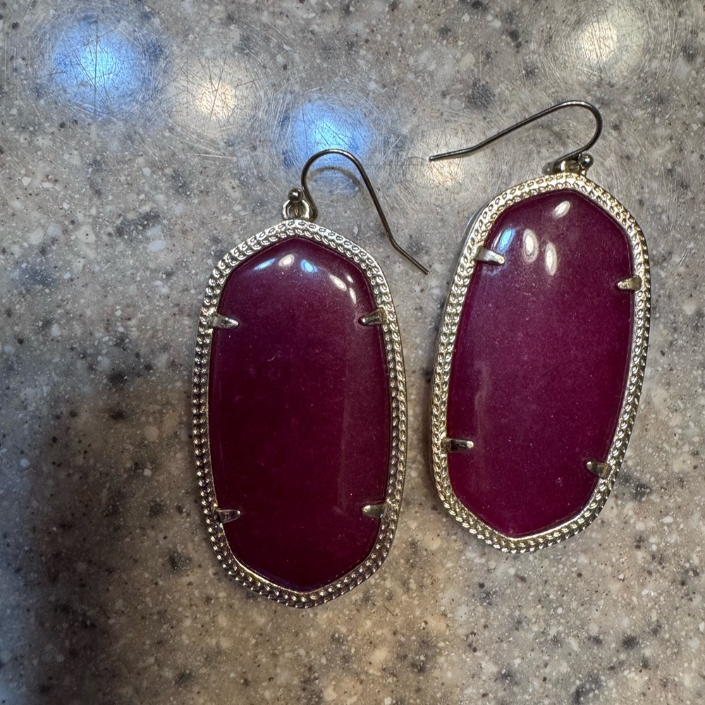 Large Kendra Scott earrings